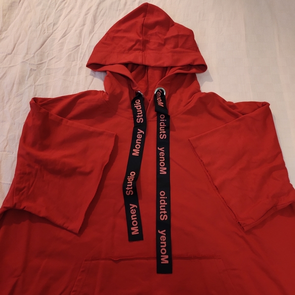 brand new korean style short-sleeve hoodie - Picture 1 of 3